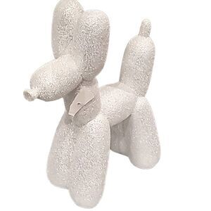 At Home Glitter Balloon Dog Decor